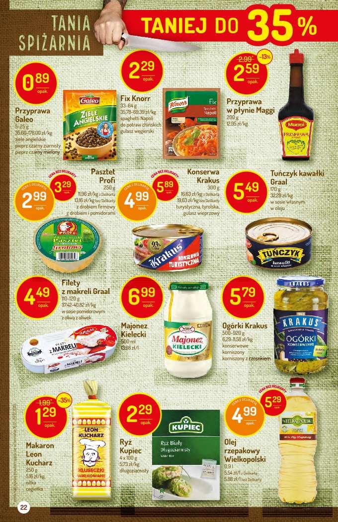 Gazetka promocyjna Delikatesy Centrum str. 22
