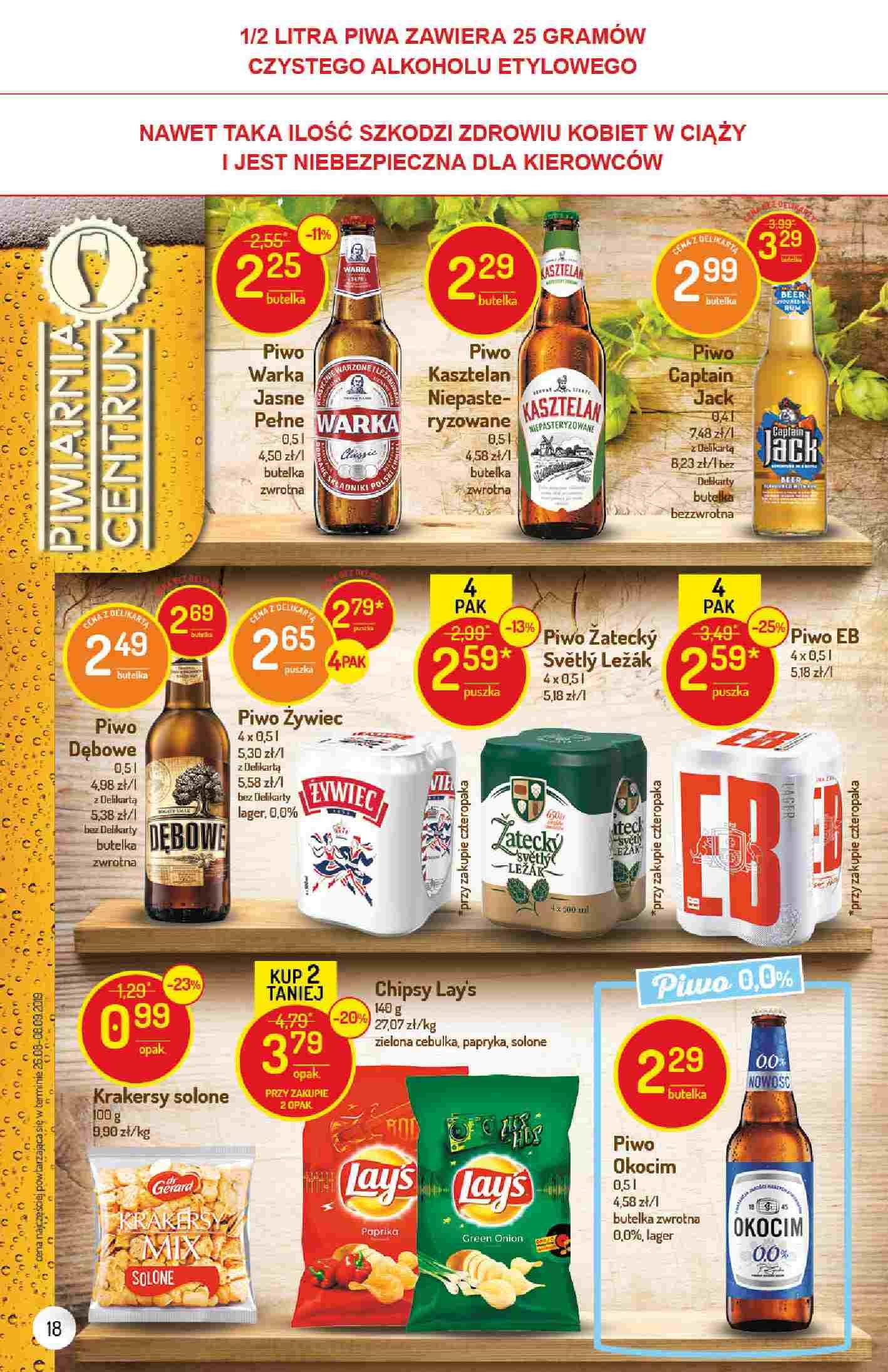 Gazetka promocyjna Delikatesy Centrum str. 18