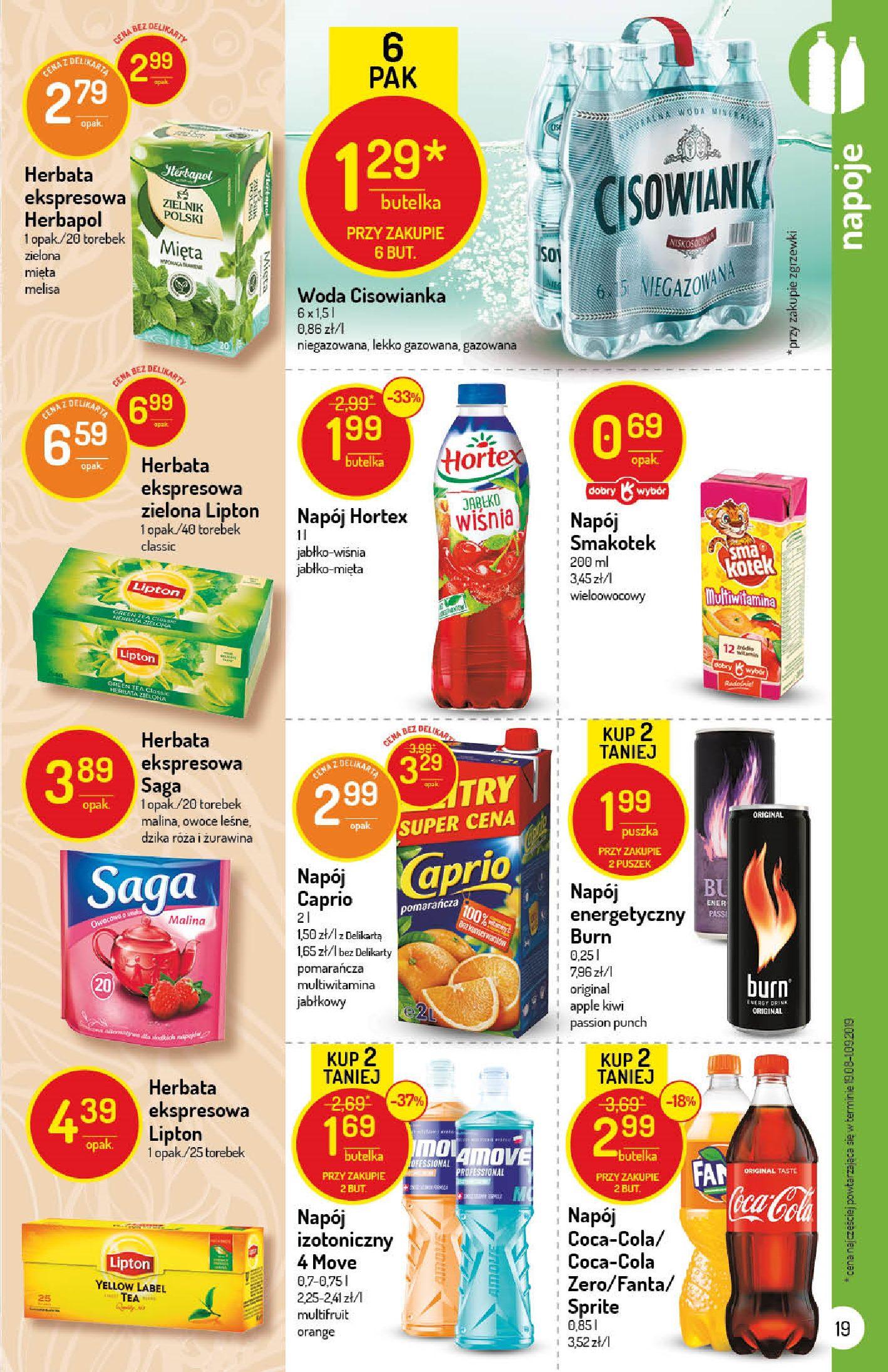 Gazetka promocyjna Delikatesy Centrum str. 19