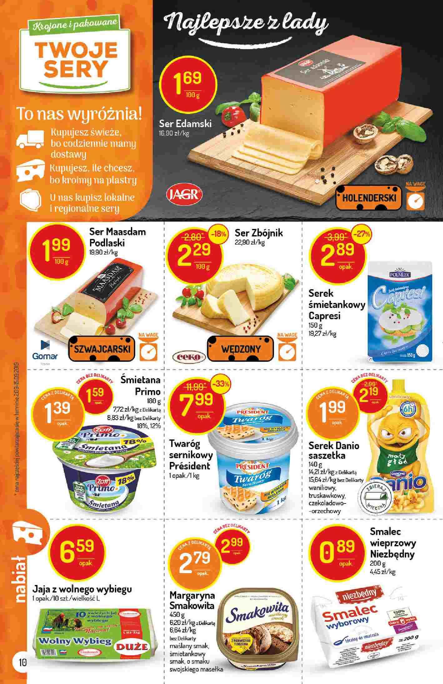 Gazetka promocyjna Delikatesy Centrum str. 10