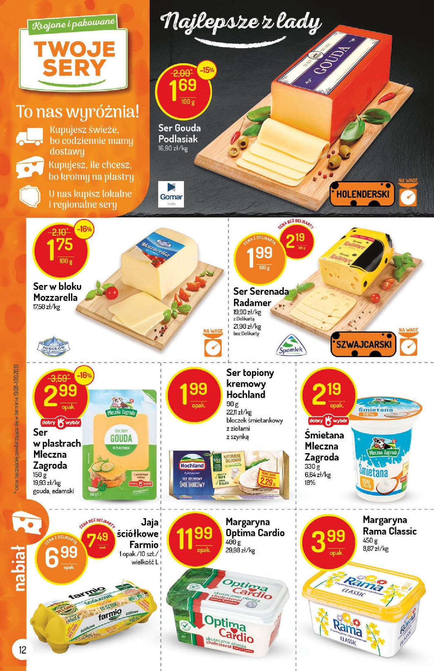 Gazetka promocyjna Delikatesy Centrum str. 12