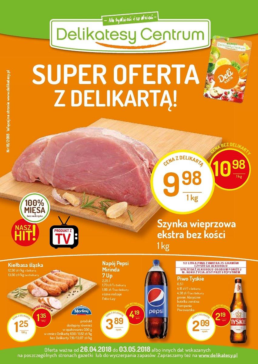 Gazetka promocyjna Delikatesy Centrum str. 1