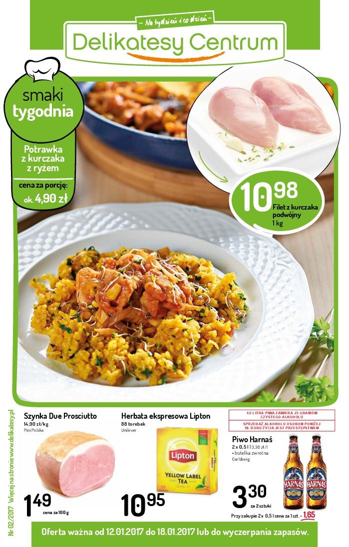 Gazetka promocyjna Delikatesy Centrum str. 1