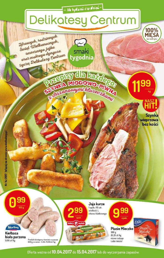 Gazetka promocyjna Delikatesy Centrum str. 1