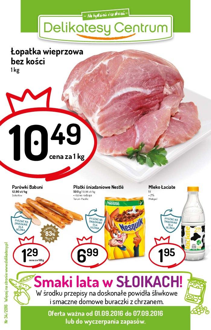 Gazetka promocyjna Delikatesy Centrum str. 1