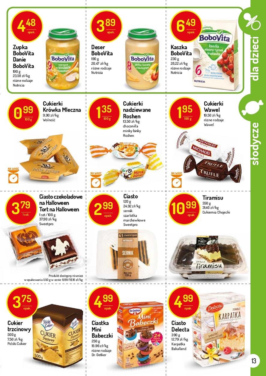 Gazetka promocyjna Delikatesy Centrum str. 13