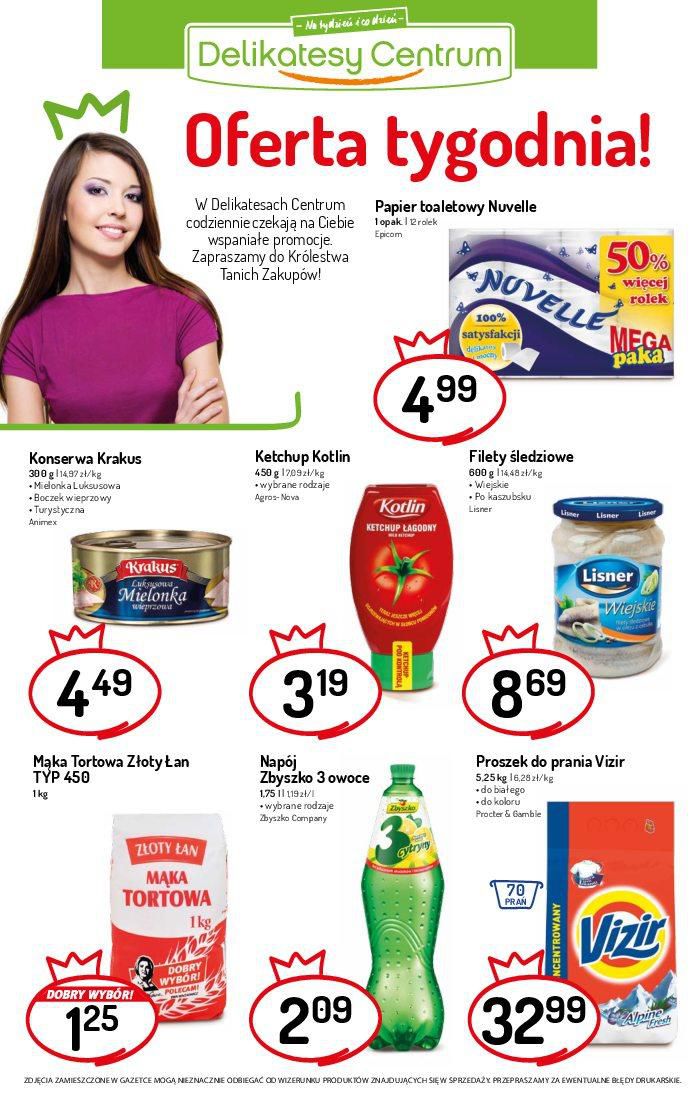 Gazetka promocyjna Delikatesy Centrum str. 8