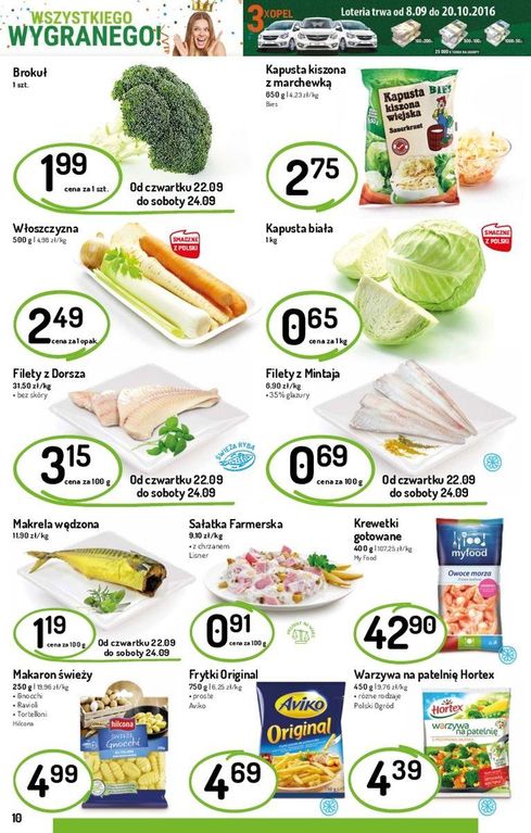 Gazetka promocyjna Delikatesy Centrum str. 10