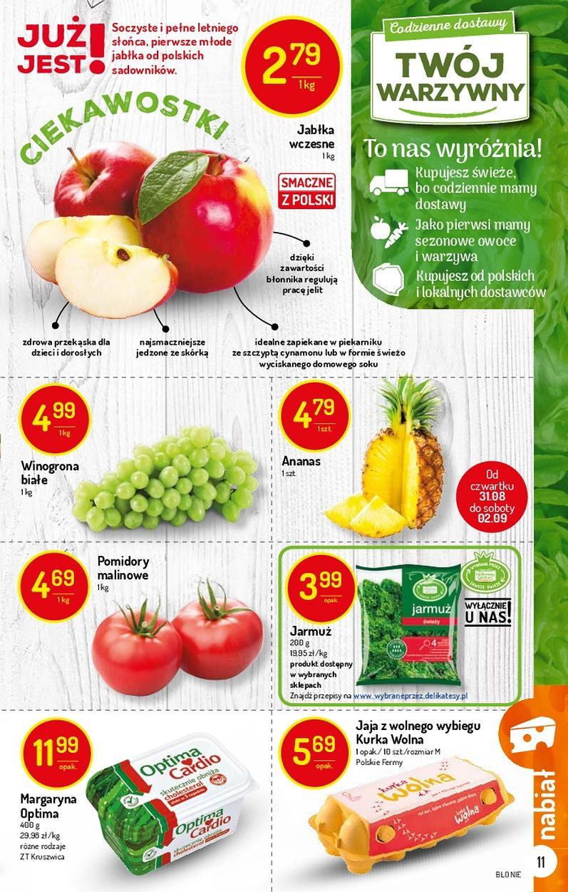 Gazetka promocyjna Delikatesy Centrum str. 11