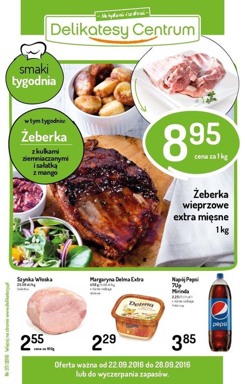 Gazetka promocyjna Delikatesy Centrum str. 1