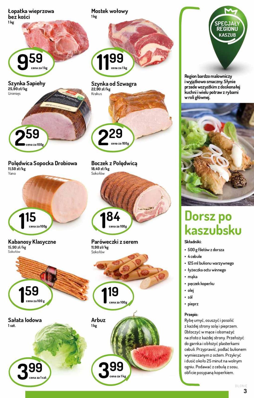 Gazetka promocyjna Delikatesy Centrum str. 3