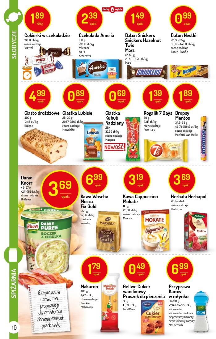 Gazetka promocyjna Delikatesy Centrum str. 10