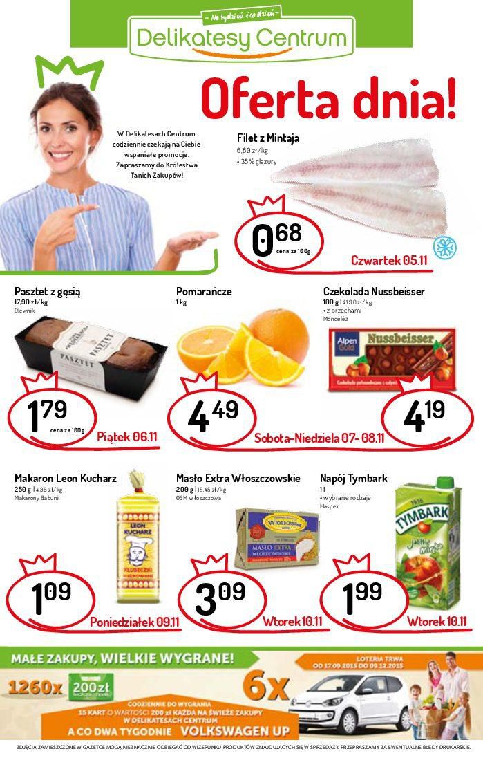 Gazetka promocyjna Delikatesy Centrum str. 12