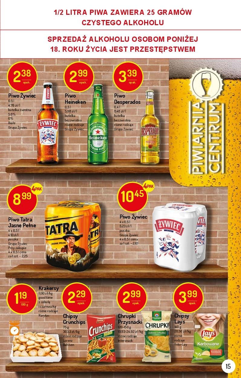 Gazetka promocyjna Delikatesy Centrum str. 15