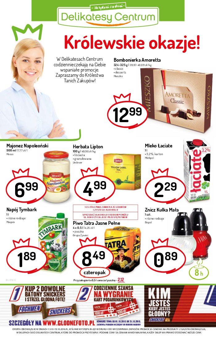 Gazetka promocyjna Delikatesy Centrum str. 16