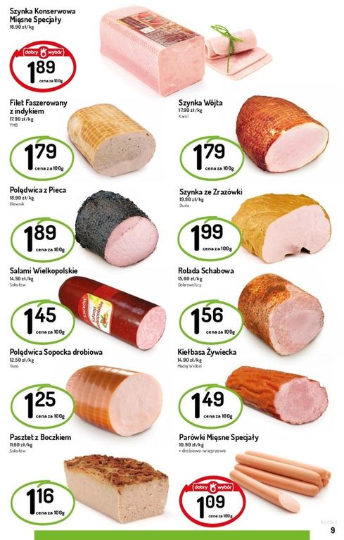 Gazetka promocyjna Delikatesy Centrum str. 9