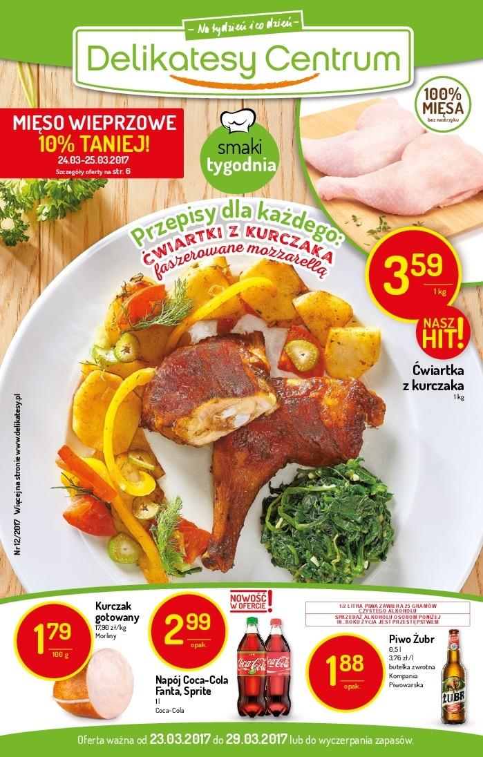 Gazetka promocyjna Delikatesy Centrum str. 1