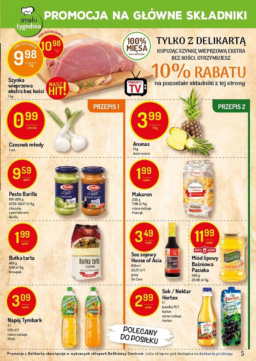 Gazetka promocyjna Delikatesy Centrum str. 5