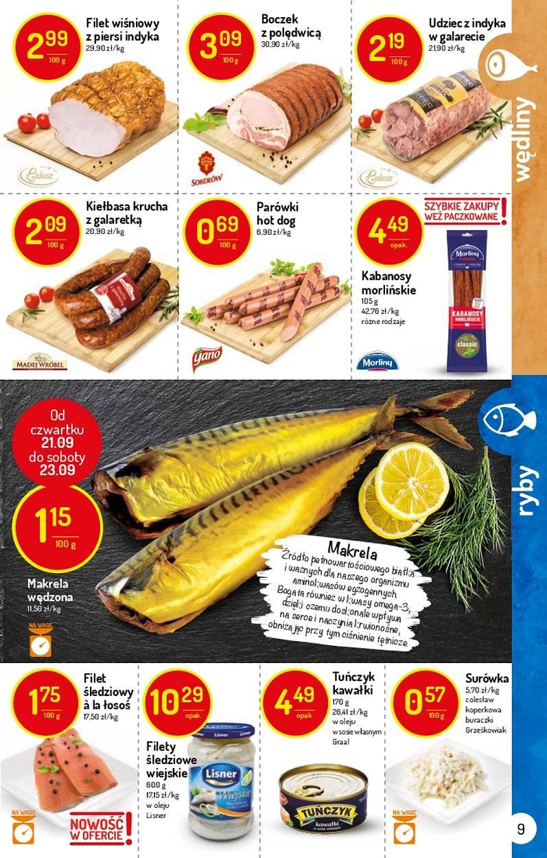 Gazetka promocyjna Delikatesy Centrum str. 9