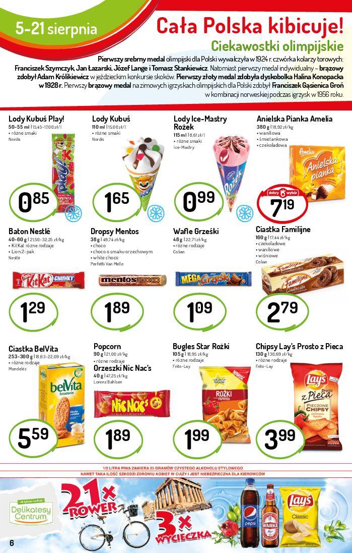 Gazetka promocyjna Delikatesy Centrum str. 6