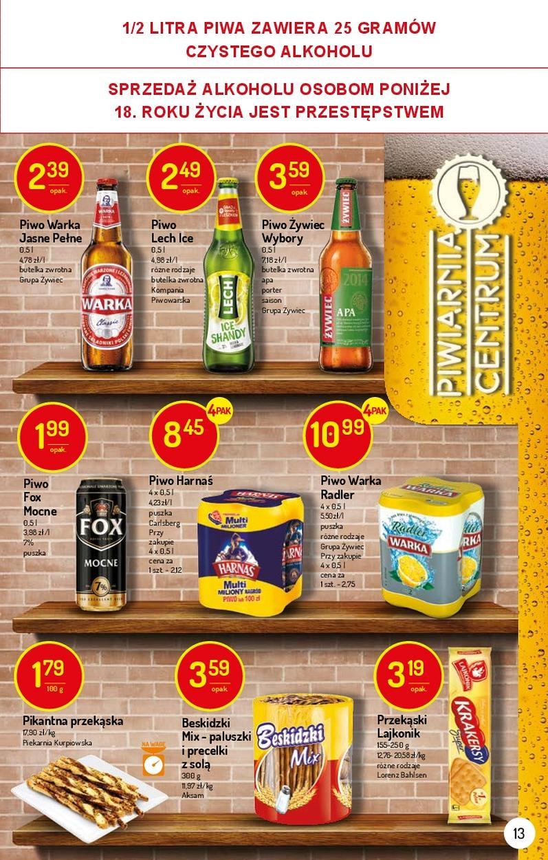 Gazetka promocyjna Delikatesy Centrum str. 13