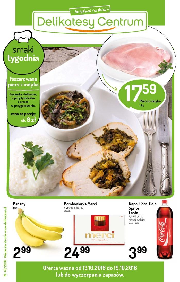 Gazetka promocyjna Delikatesy Centrum str. 1