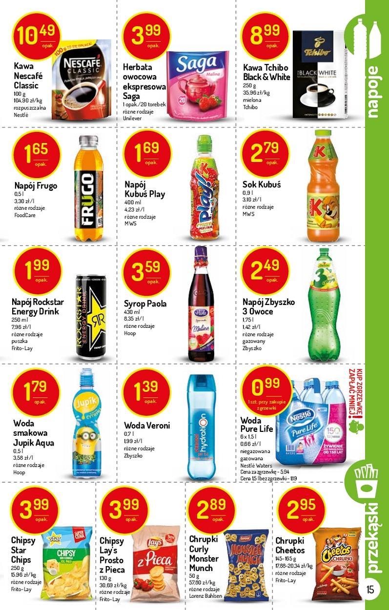 Gazetka promocyjna Delikatesy Centrum str. 15