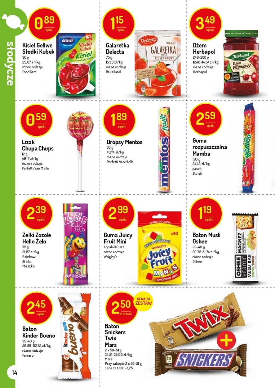 Gazetka promocyjna Delikatesy Centrum str. 14