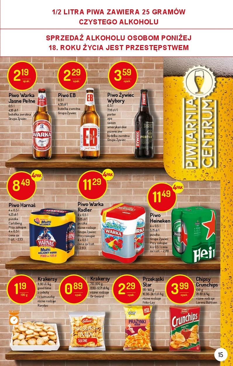 Gazetka promocyjna Delikatesy Centrum str. 15