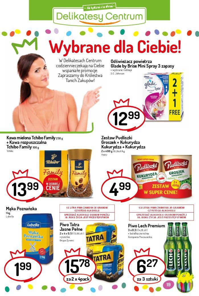 Gazetka promocyjna Delikatesy Centrum str. 19