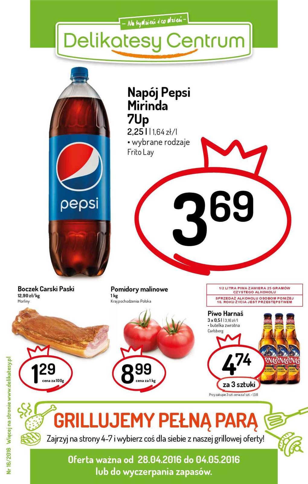 Gazetka promocyjna Delikatesy Centrum str. 1