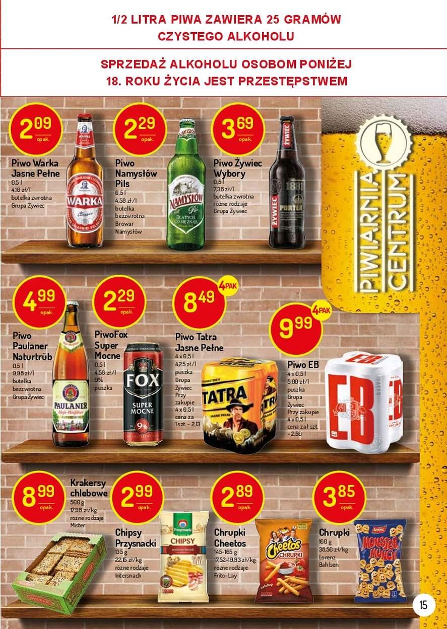 Gazetka promocyjna Delikatesy Centrum str. 15