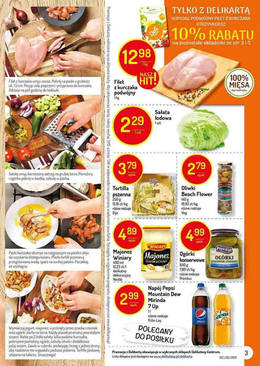 Gazetka promocyjna Delikatesy Centrum str. 3
