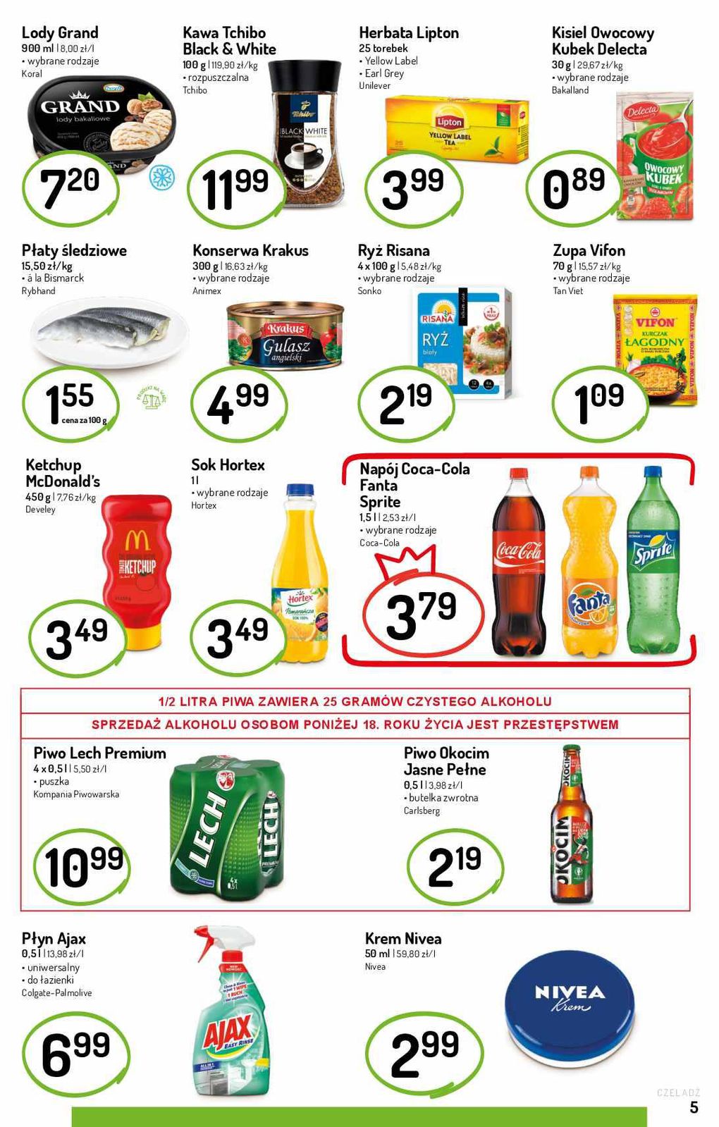 Gazetka promocyjna Delikatesy Centrum str. 5