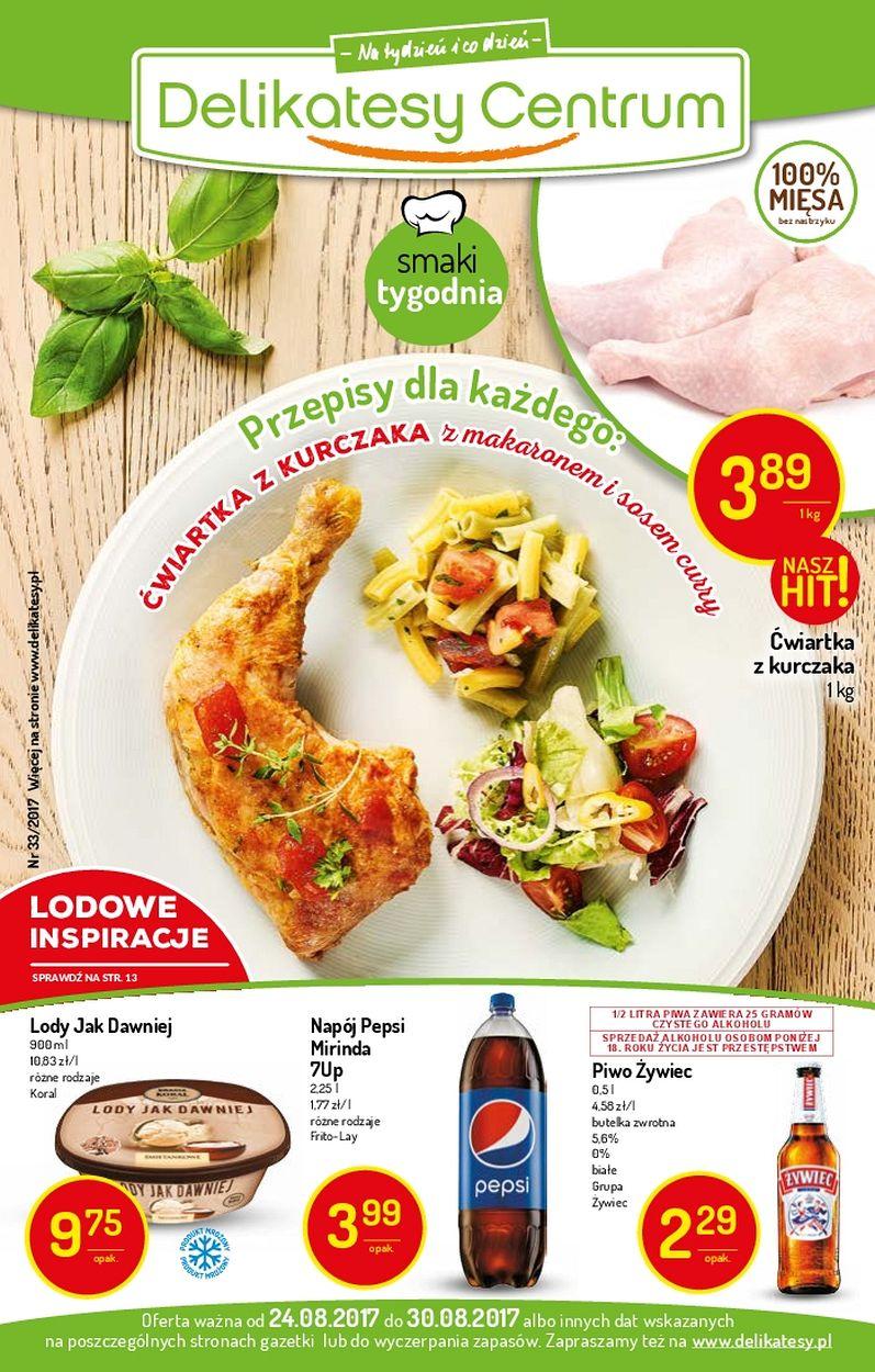 Gazetka promocyjna Delikatesy Centrum str. 1
