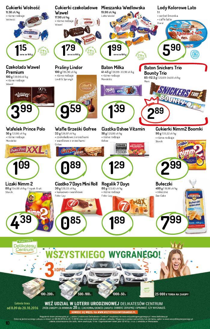 Gazetka promocyjna Delikatesy Centrum str. 10