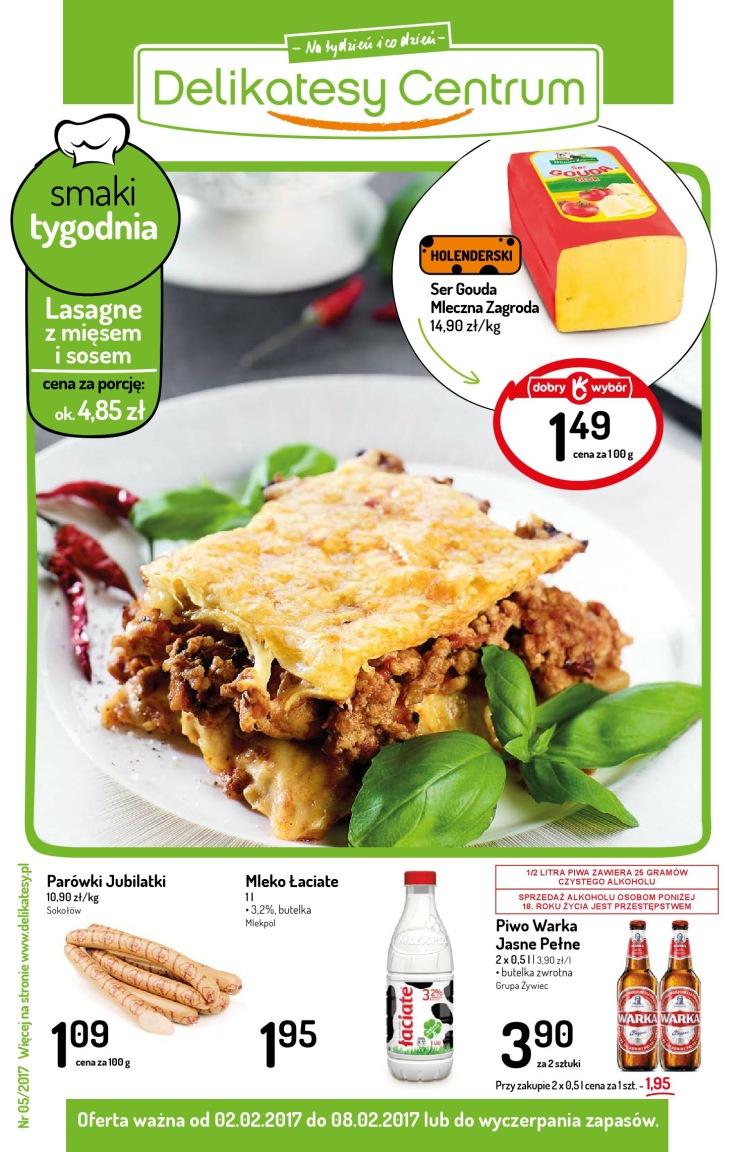 Gazetka promocyjna Delikatesy Centrum str. 1