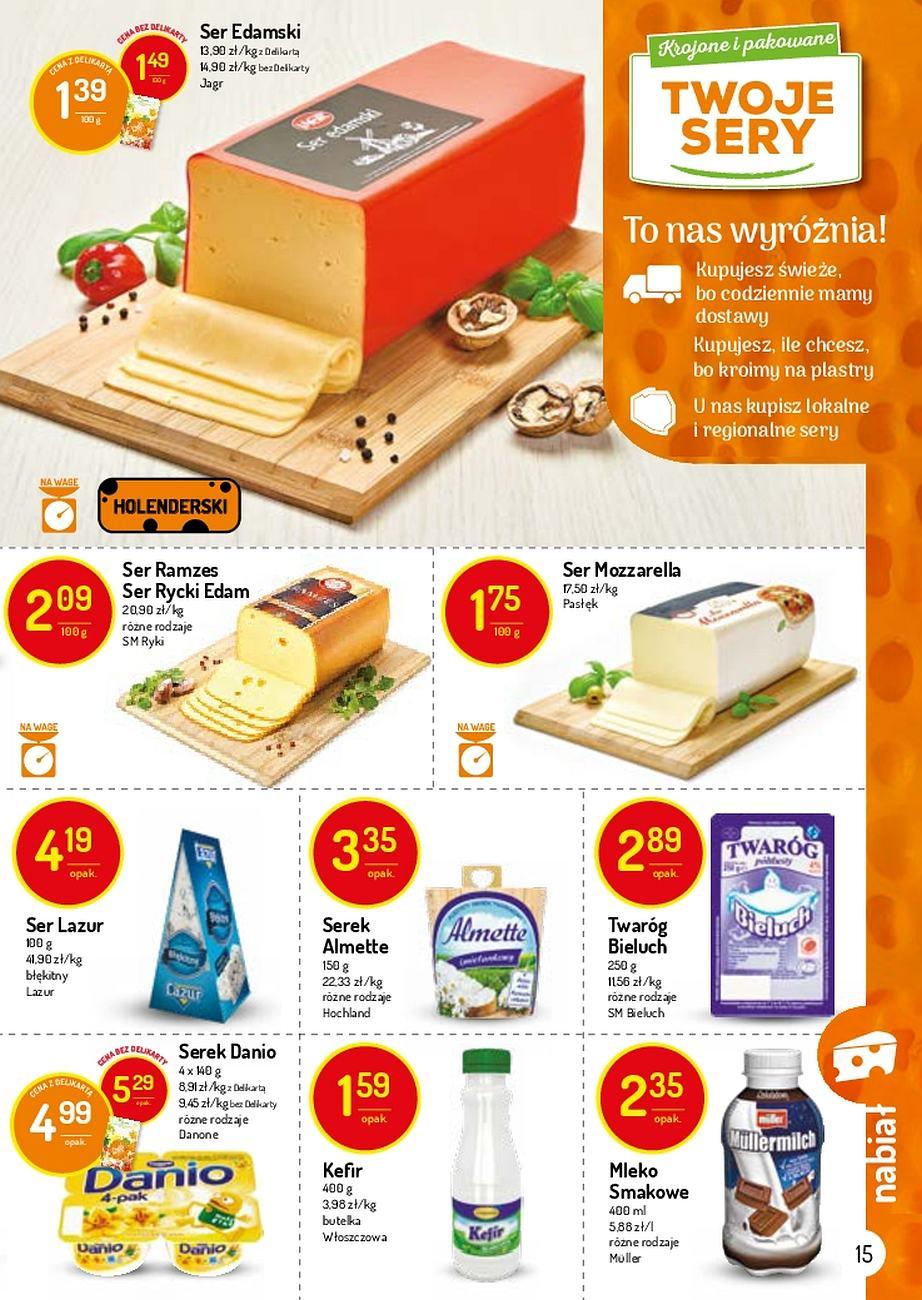 Gazetka promocyjna Delikatesy Centrum str. 15