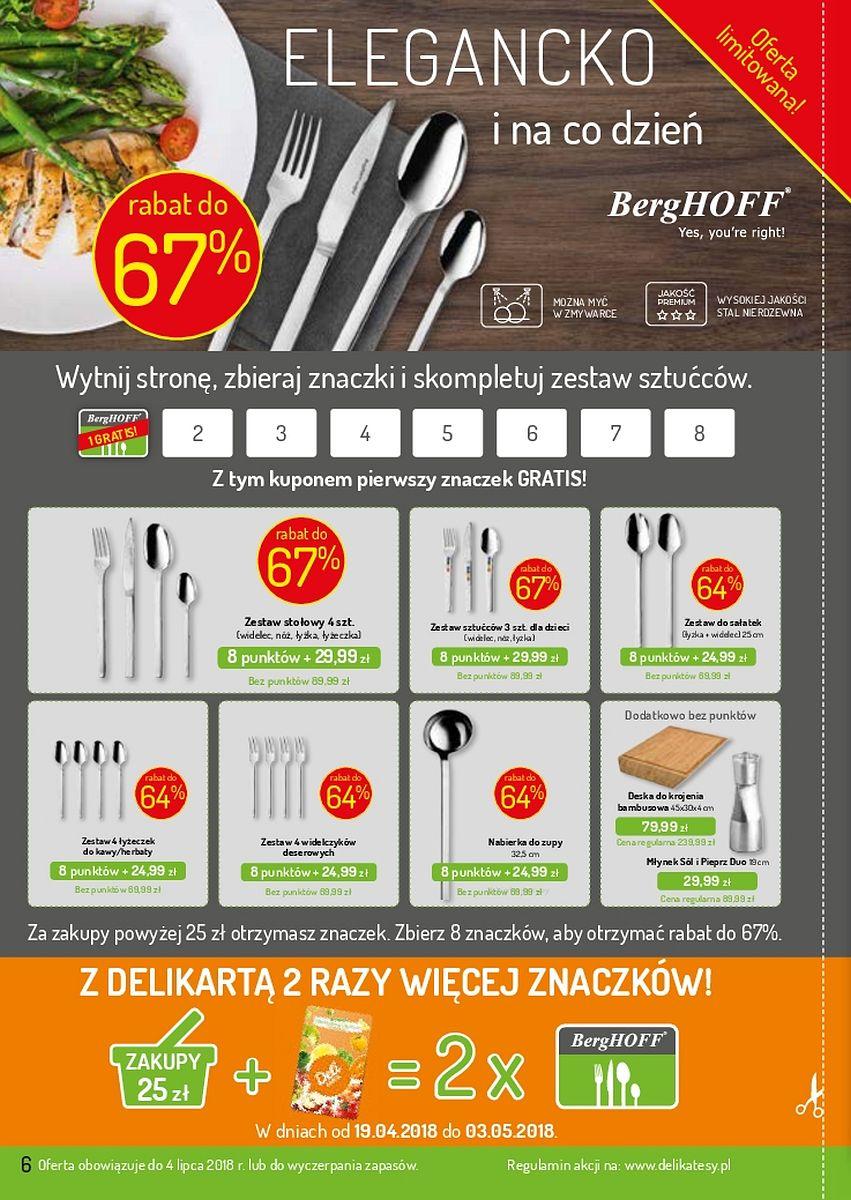 Gazetka promocyjna Delikatesy Centrum str. 6