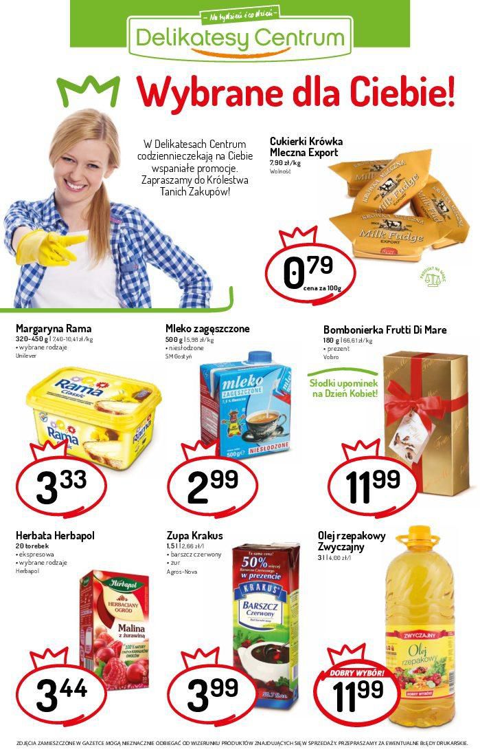 Gazetka promocyjna Delikatesy Centrum str. 16
