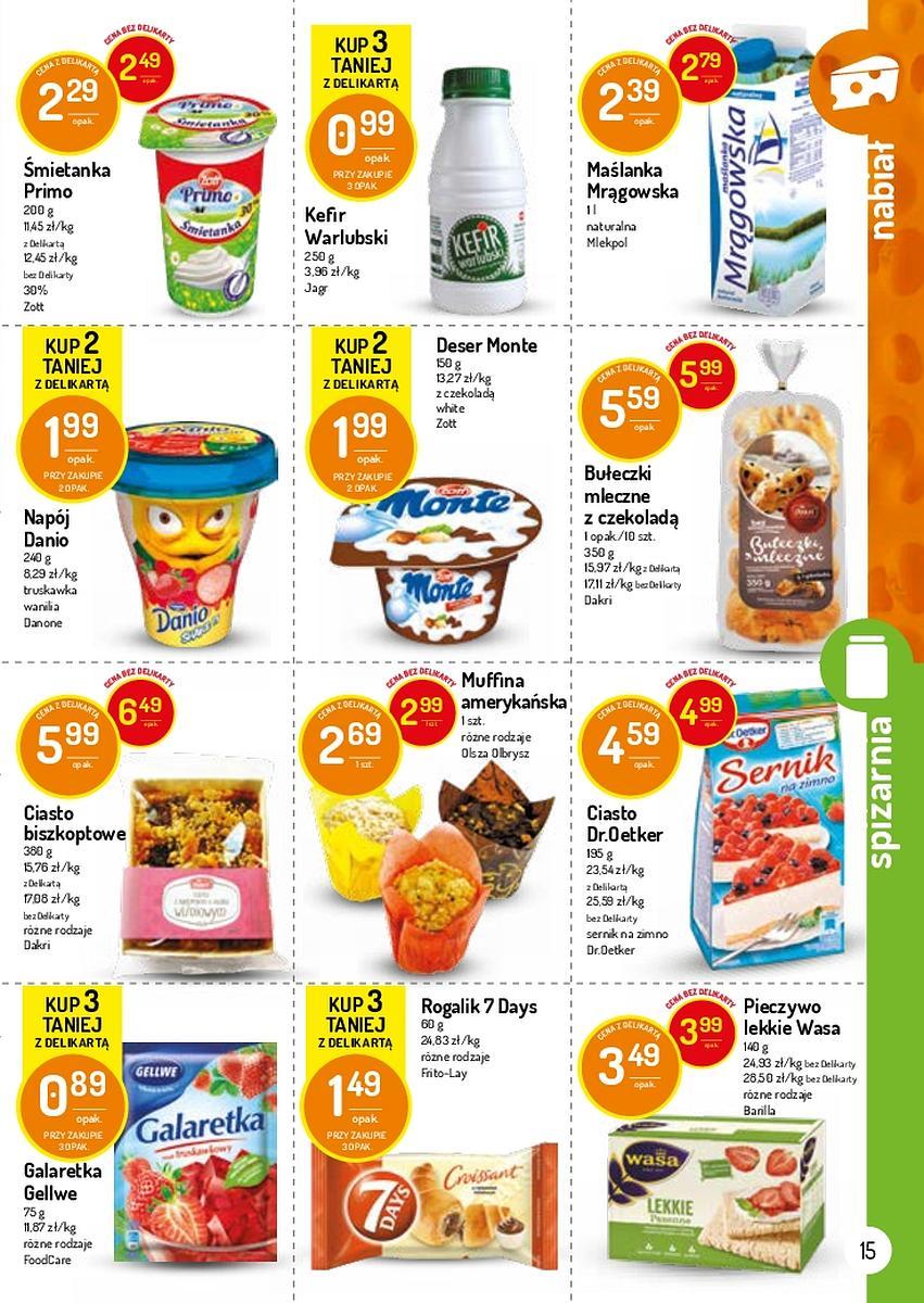 Gazetka promocyjna Delikatesy Centrum str. 15