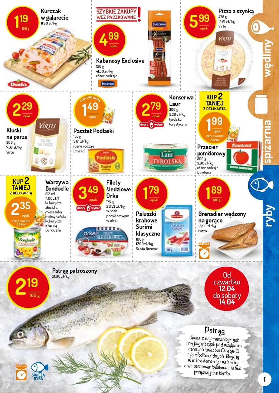 Gazetka promocyjna Delikatesy Centrum str. 11