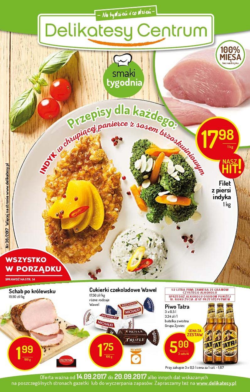 Gazetka promocyjna Delikatesy Centrum str. 1