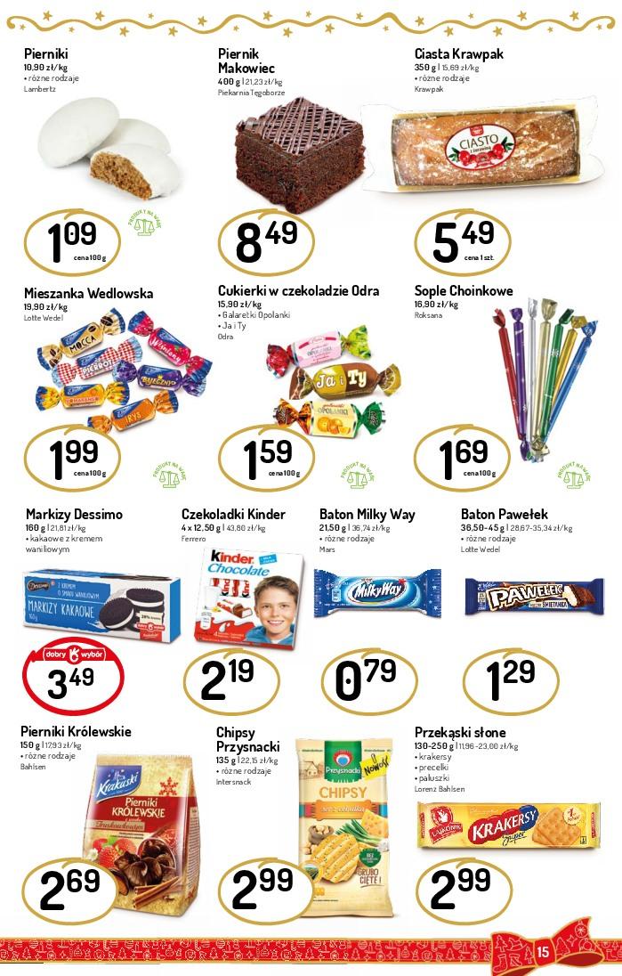 Gazetka promocyjna Delikatesy Centrum str. 15