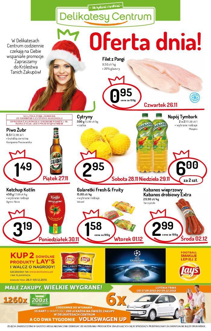 Gazetka promocyjna Delikatesy Centrum str. 8