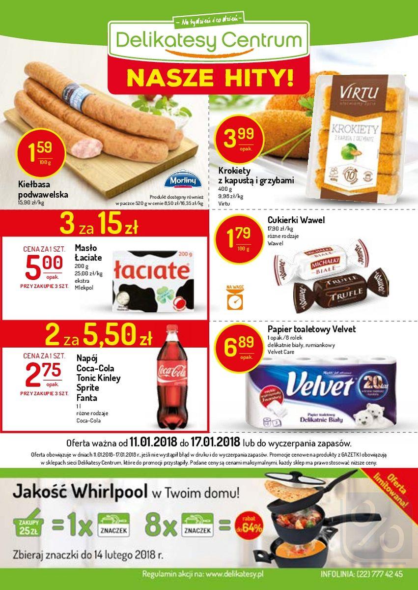 Gazetka promocyjna Delikatesy Centrum str. 16
