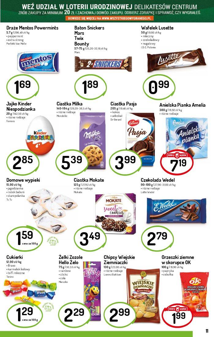 Gazetka promocyjna Delikatesy Centrum str. 11