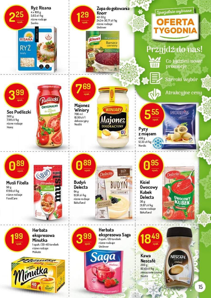 Gazetka promocyjna Delikatesy Centrum str. 15