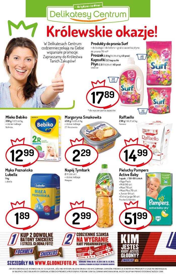 Gazetka promocyjna Delikatesy Centrum str. 16