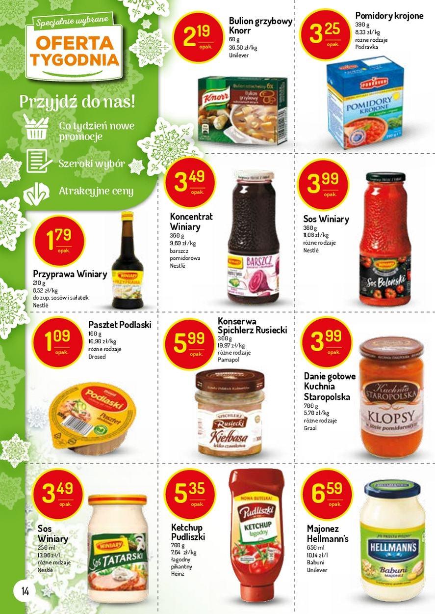 Gazetka promocyjna Delikatesy Centrum str. 14